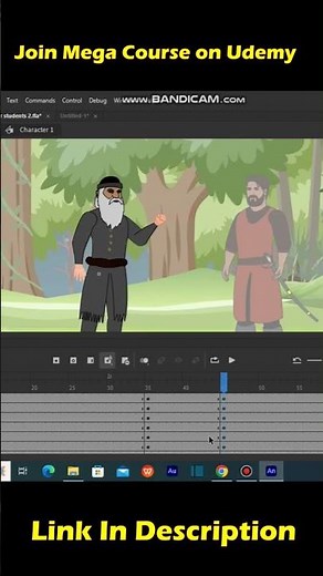 “Adobe Animate Full Course 🎬 Beginner to Advanced in Shorts!”