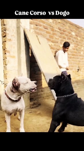 63K views · 9.7K reactions | Cane Corso vs Dogo #dogoargentino #dogoargentinopower #dogo #dogoftheday | Dogoargentino38 | Facebook