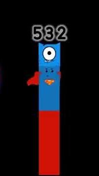 Six Hundred Tall Blocks #animation #cartoonblocks #numberblocks #plusplusblocks #numbergames