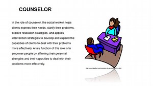 The 10 functions of social workers - yes, therapy helps!