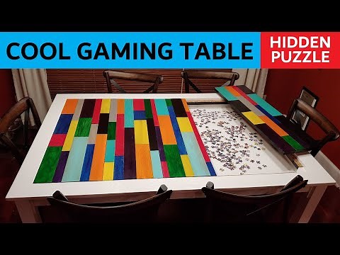 Puzzler Gaming Table - Three Dining Room Tables In One