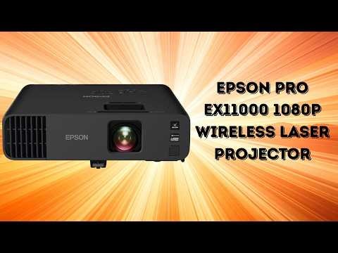 4600 Lumens Laser Projector for Bright Rooms | Epson Pro EX11000 Wireless Laser Projector worth it