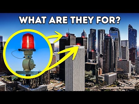 Red Lights on Buildings - What Are They For?