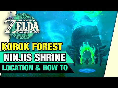 Ninjis Shrine Location & How To | KOROK FOREST | Zelda Tears of the Kingdom