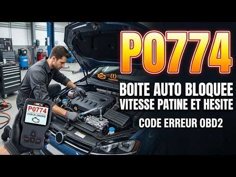 Que Signifie Le Code Erreur Obd2 P0774 - Boite Vitesse Patine Faux Contact