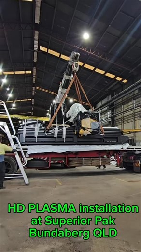 The HD Plasma from ART CNC is the ideal steel fabrication machine. It can perform high definition cutting in steel and stainless, it can do bevel cutting for weld preps, and even has an automation tool changing spindle for Drilling, Milling and Tapping #artcnc #advancedrobotic #cncplasmacut #cncplasma #cncplasmacutter | ART CNC Machines