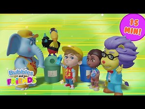 Bubbles and Friends Earth Day Adventure 🌍 | Fun Nature Songs & Learning for Kids!