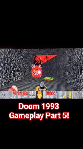 Doom (1993) Gameplay Part 5! #doom1993 #Doom #videogames #Edits #Shorts #firstpersonshooters