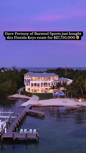 Dave Portnoy’s $27.75M Florida Keys Estate Purchase