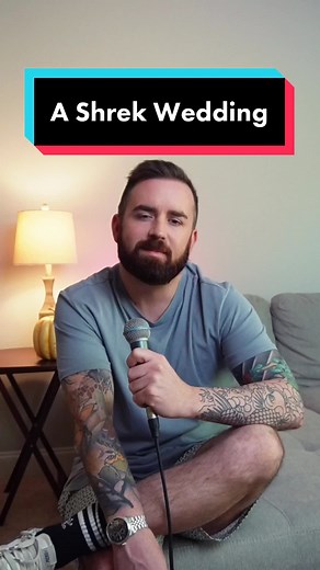 A Shrek Wedding (Accidentally In Love) 💚 #fypシ #shrek #music #wedding #firstdance #singer