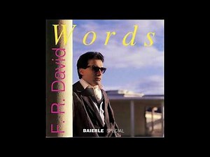 F R David Words Official HD Video