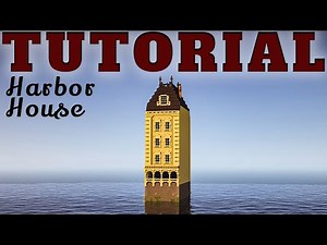 Minecraft | Medieval Harbor House (Tutorial)