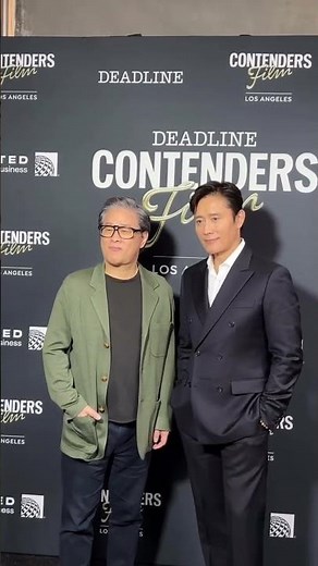 Park Chan-wook and Lee Byung-hun at Deadline Contenders Film: Los Angeles for ‘No Other Choice’