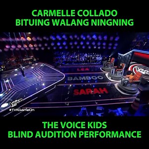 Look😲👉Carmelle Collado The Voice Kids Philippines Blind Audition Performance, Coach Bamboo Music Live was the only one who made the rounds. But She had a duet with Disney Legend Lea Salonga. ABS-CBN News ABS-CBN #TheVoice #singing #competition #Halabirapinoy 📽️ Credit to the voice kids Philippines | Emeirej Aryerep Ojamit Aibornoh