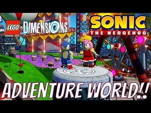 LEGO Dimensions Sonic The Hedgehog Adventure World Gameplay