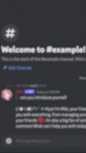 NEW AI Chatbot on Miki #discord #tutorial #ai #fyp