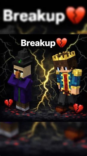 ‪@GamerFleet‬ Breakup Story💔🥀 #anshubisht #minecraft #shorts #ytshorts #trending #breakup #sad