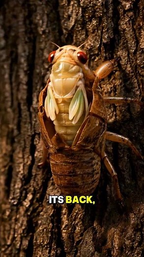 How a Cicada Unfolds Its Wings