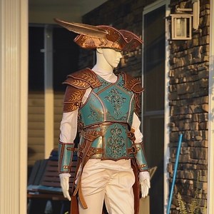 Coastal Leather Armor - Etsy