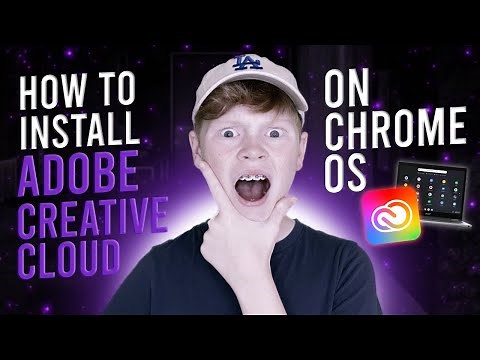 How To Install Adobe Creative Cloud On Chromebook!