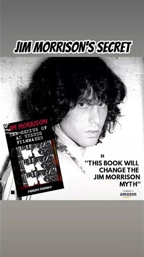 The new Jim Morrison book: The Genius Of An Unsung Filmmaker #jimmorrison #rock #book #thedoors