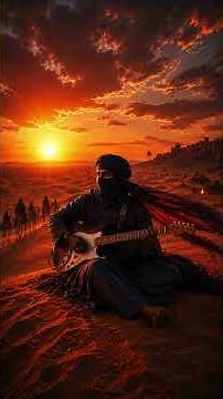 ⵣ⚡ Hypnotic Tuareg Electric Guitar from the Sahara 🌵 Desert Blues Vibes That Will Blow Your Mind 🎸🔥