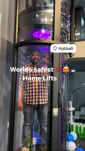 Walk with Hubballi | FOOD 🥘. FASHION 🧥. TRAVEL 🏕️ | Worlds safest lift 😱 @nibavhomeelevatorsofficial now in hubli 😍 Location: Hubli ECO Skymount towers, Opp Gopeshwar steels, Silver town,... | Instagram
