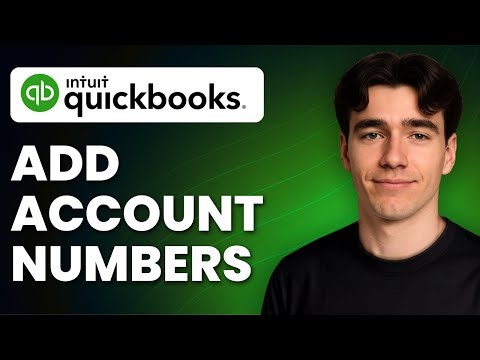 How to Add Account Numbers in QuickBooks Online (Tutorial 2025)