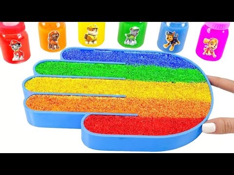 Satisfying Video | DIY How to Make Rainbow Hand Slime Pool with Amazing Glitter Slime Colors