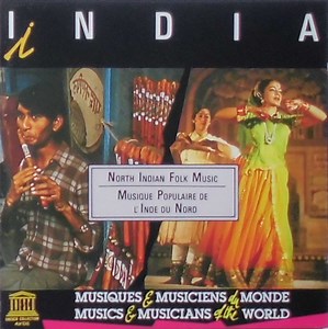 Various - India - North Indian Folk Music = Musique Populaire De L'Inde Du Nord