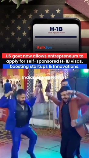 Ralikson Nation | Ralikson.com on Instagram: "US Now Allows Self-Sponsored H-1B Visa Applications! 🇺🇸💼 The U.S. just dropped a game-changing update for global entrepreneurs! 🌎💼 In a bold shift, the U.S. government now allows startup founders to apply for self-sponsored H-1B visas — meaning you no longer need a big tech company to vouch for you! 😮🔥 This new rule opens doors for foreign innovators, business founders, and early-stage startup leaders who want to grow their companies on Americ