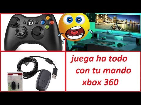 ¡Descubre cómo conectar el mando de Xbox 360 a PC con un adaptador inalámbrico!