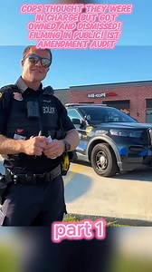 COPS THOUGHT THEY WERE IN CHARGE BUT GOT OWNED AND DISMISSED! FILMING IN PUBLIC! 1ST AMENDMENT AUDIT #CopsOwned #FirstAmendmentAudit | AUDIT Cops
