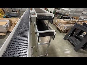 Incline and multi-level packing line system by Safe Conveyor, Inc.