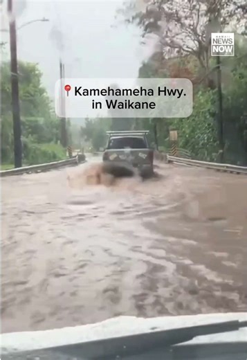 Hawaii Experiences Flash Flooding on First Alert Weather Day
