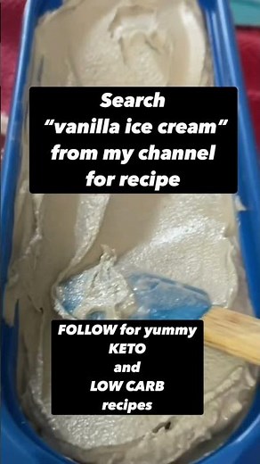 GRAY ICE CREAM? (adapted from my keto vanilla ice cream recipe)