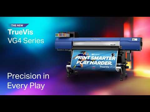 TrueVis VG4 Series Eco-Solvent Print&Cut Machine | Roland DG