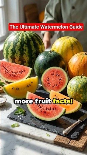 5 Watermelon Varieties You Need To Try #shorts
