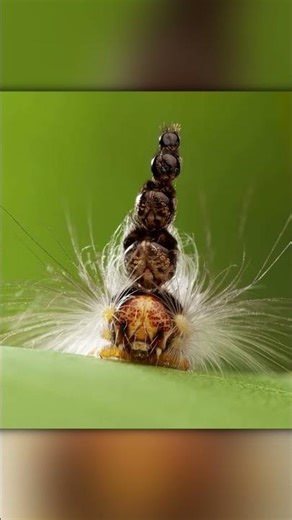 This Caterpillar Looks Like It Has SIX Heads 😳 (It’s a Trick!)