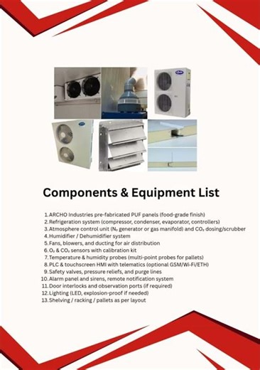 “ARCHO Industries | Advanced Controlled Atmosphere (CA) Cold Storage Chambers”