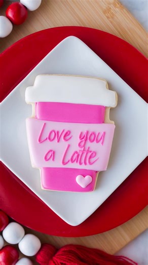Love You a Latte Valentine’s Day Cookie Decorating