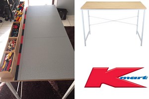 ULTIMATE Kmart LEGO table hack that the internet is going nuts over!