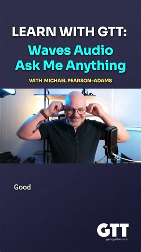 GTT #shorts Webinar: An AMA with Waves' Michael Pearson-Adams #voiceover #podcast