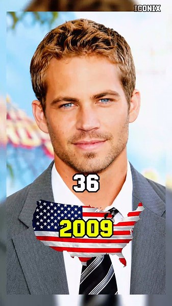 Paul Walker Age Evolution (1973–2013) 🕊️ #shorts