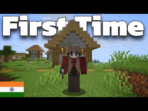 My First Time Playing Minecraft