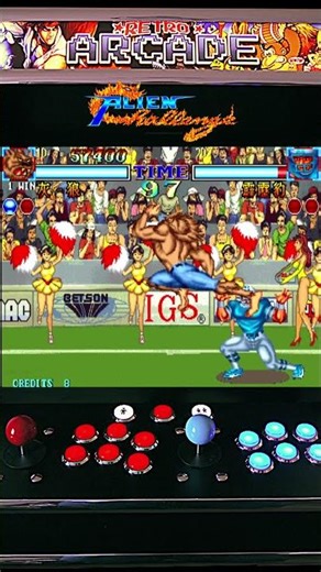 alien challenge #arcade #arcadegames #fightinggames #gamingshorts #gameshorts #shortsgaming #shorts