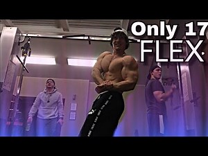 INSANE Physique Teen FLEX w/ Derek Martin