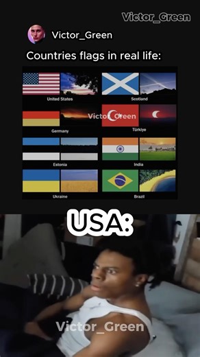 Countries FLAGS in REAL LIFE 💀😱