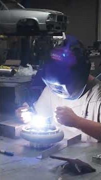 Step 1 in any turbo system fabrication for high-boost is welding on ferrules for HD clamps #shorts