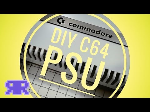 Commodore 64 DIY Cheap & Sexy Power Supply PSU | see description